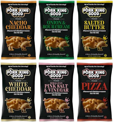 Amazon.com: Pork Rinds - Pork Rinds / Meat Snacks: Grocery & Gourmet Food