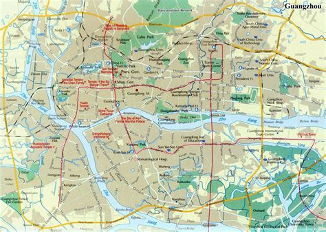 Large Guangzhou Maps for Free Download and Print | High-Resolution and Detailed Maps