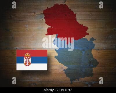 Flag of the Autonomous Province of Vojvodina Stock Photo - Alamy