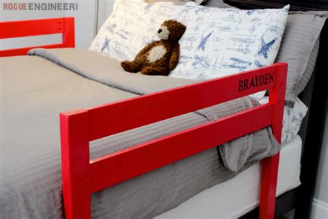 DIY Toddler Bed Rail | Free Plans | Built for under $15