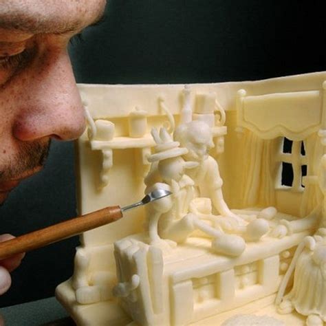 Butter Sculptures by Vipula Athukorale | Amusing Planet