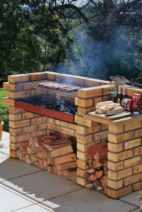 diy outdoor brick grill station - Life-Size Newsletter Fonction