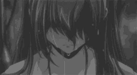 Black Rock Shooter Mato Kuroi Anime Girl Crying GIF | GIFDB.com