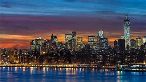 Manhattan Skyline New York Panorama Wallpapers | HD Wallpapers | ID #17644