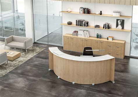 Curved Reception Desks | Strong Project