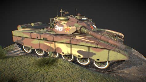 T98 Main Battle Tank - Download Free 3D model by Risama [d75cdec] - Sketchfab