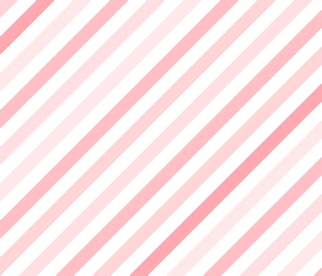 Girly Pink Geometric Diagonal Stripes Pattern fabric - raccoongirl ...