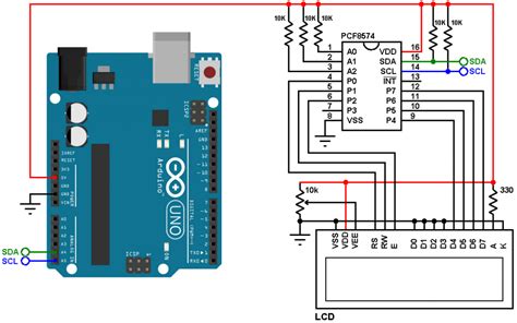 Led Interfacing With Arduino Circuit Diagram