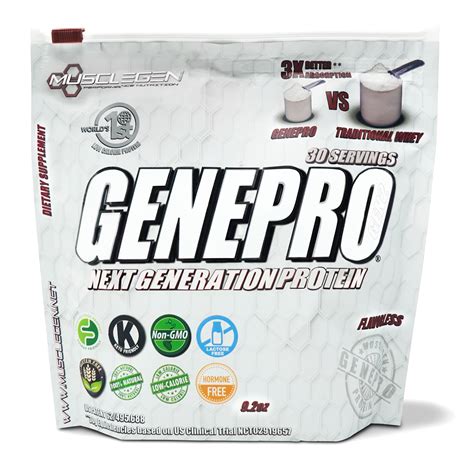 GenePro Protein Powder, Unflavored, 30g Protein - Walmart.com - Walmart.com