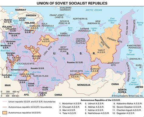 Former Soviet States Map - Galina Christiane