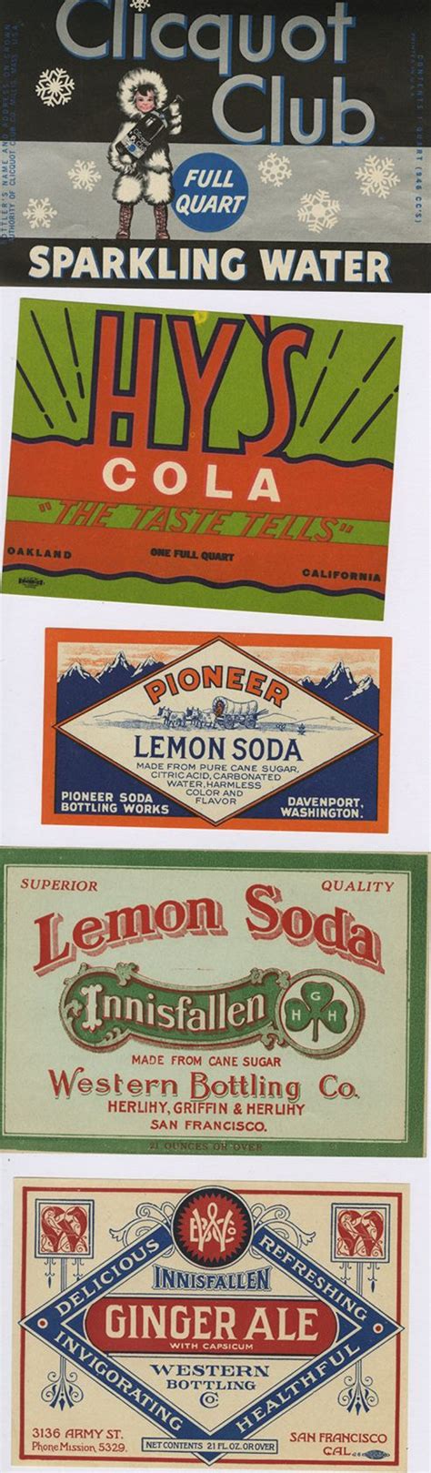 vintage soda labels | Vintage labels, Vintage packaging, Soda labels