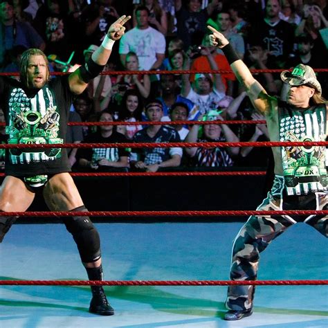 Triple H, Shawn Michaels, X-Pac, Scott Hall, More Have DX Reunion on WWE Raw 25 | Bleacher ...