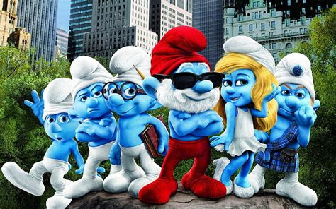 The Smurfs 2 . Smurfs , The Smurfs and Smurfs Gutsy HD wallpaper | Pxfuel