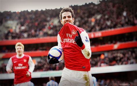 Cesc Fabregas - Arsenal Wallpaper by imaxit on DeviantArt