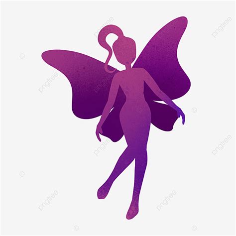 Flying Fairies Silhouette PNG Transparent, Purple Flying Fairy Silhouette, Fairy Clipart, Fairy ...