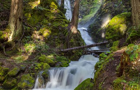 Waterfall in Canada | Stock image | Colourbox