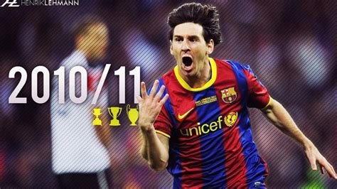 Lionel Messi 201011 Stats