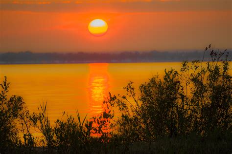 Sunset on Lake Michigan on Behance