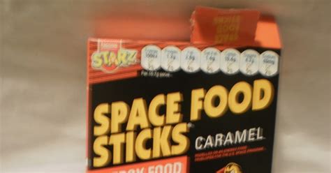 Junk Food Journal: Caramel Space Food Sticks