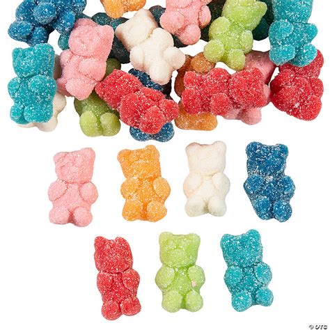 Sugar Coated Gummy Bear Candy - 100 Pc. | Oriental Trading