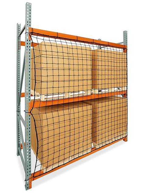 Pallet Rack Netting - 2,500 lb Capacity, 96 x 96" H-3919 - Uline