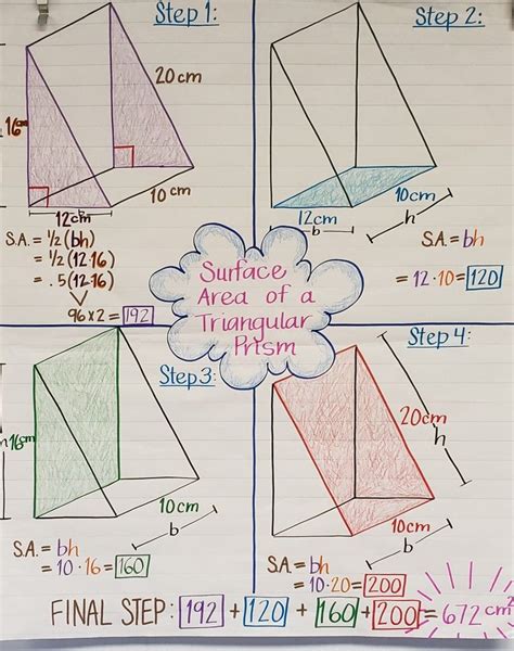 Volume Triangular Prism Worksheets