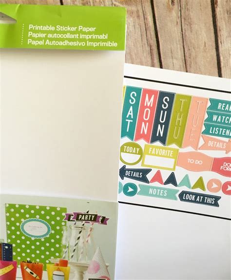 Real Girl's Realm: How to Make Planner Stickers Using Cricut