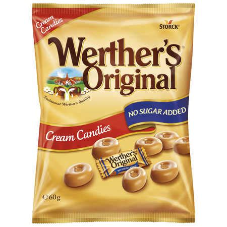 Werther's Original No Sugar Added Cream Candies 60g | BIG W