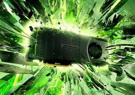 Nvidia Keyvisual GTX 480 on Behance