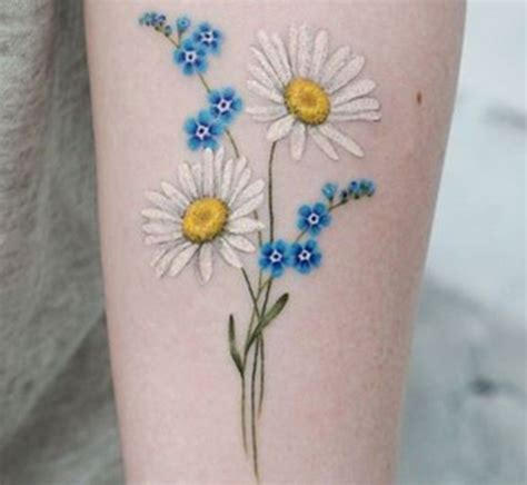 Daisy tattoo | Daisy tattoo designs, Daisy tattoo, Tattoos