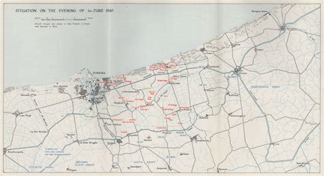 Battle Of Dunkirk Map