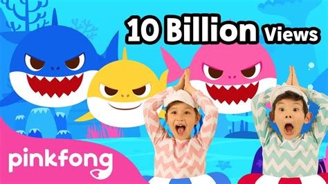 Baby Shark Dance | Celebrate 10 Billion Views! 🏆| Most Viewed on YouTube | Pinkfong Songs for ...