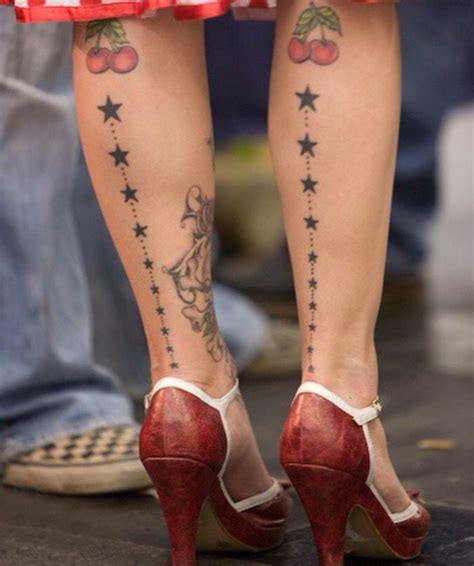 Love these seam stars!! Rockabilly Style Tattoos, Rockabilly Tattoo ...