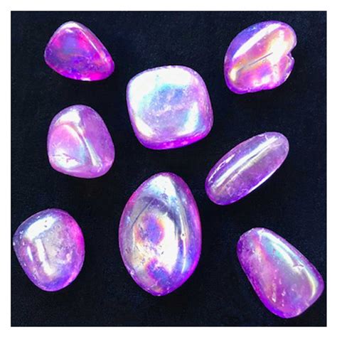 Purple Aura Quartz Crystals — Colour Obsession