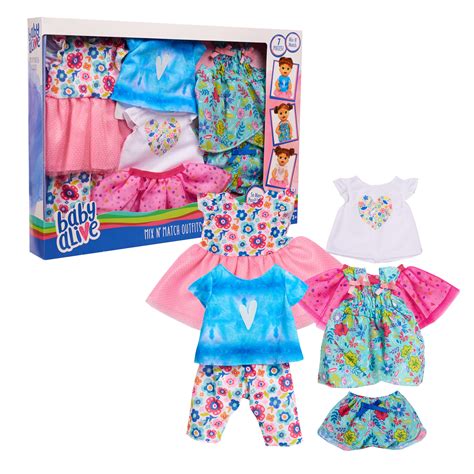 Baby Alive Mix N' Match Outfit Set, Kids Toys for Ages 3 Up, Gifts and Presents - Walmart.com