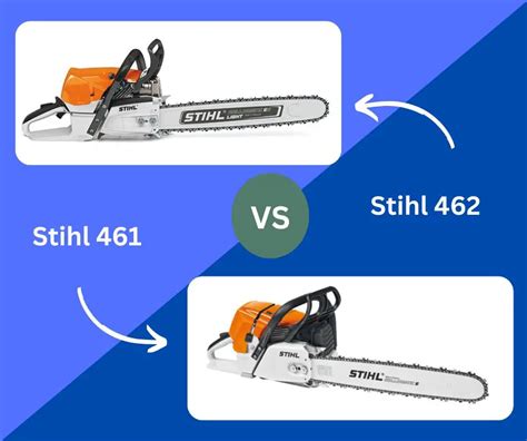 Stihl 461 Vs Stihl 462 Chainsaw - What’s the Better Option? - The ...