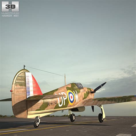 Hawker Hurricane 3D Model - TurboSquid 1281057