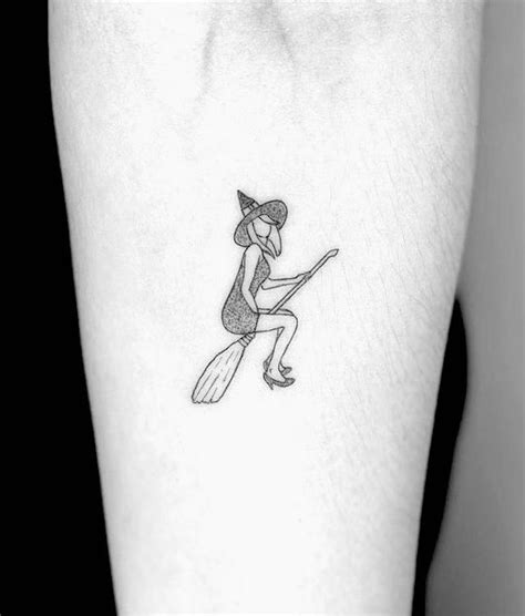 66 Gorgeous Witchy Tattoos To Embrace Your Magic Within