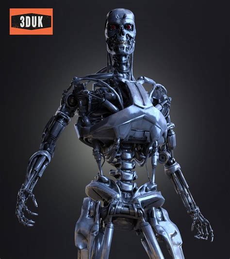 Terminator T-800 Endoskeleton For G8M Daz Content by 3DUK