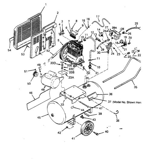 Sears Craftsman 919.176951 Air Compressor Parts