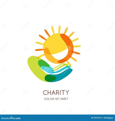 Charity Hand Logo Design