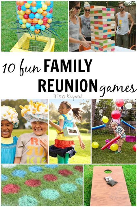 10 Fun Family Reunion Games - The Super Mommy Club