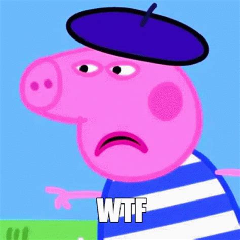 Peppa Pig Wtf GIF - PeppaPig Wtf Shocked - Discover & Share GIFs Crazy ...