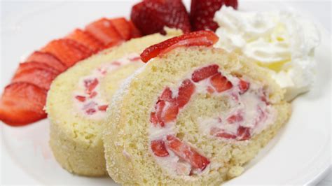 Strawberry Roly Poly - Maltese Cuisine