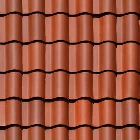 Clay roof texture seamless 19561