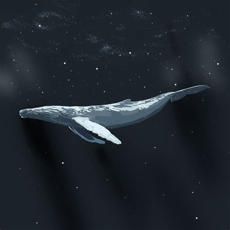 Space Whale Art Print by Nikki Rodriguez | Space whale, Whale art, Whale art print