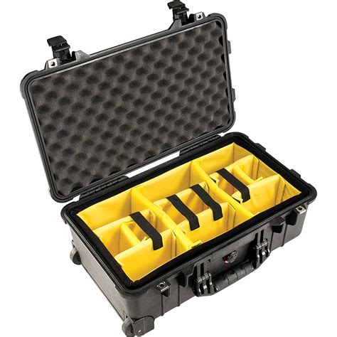 Pelican 1510 Case with Padded Dividers