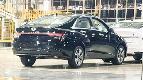 New Gen Hyundai Verna Production Starts In India - Spied In Black