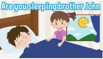 Are you Sleeping CHILDREN Nursery Rhyme Lyrics EN