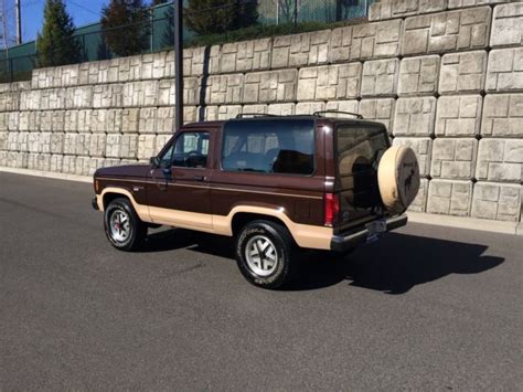 1987 Eddie Bauer Ford Bronco II - Classic Ford Bronco II 1987 for sale